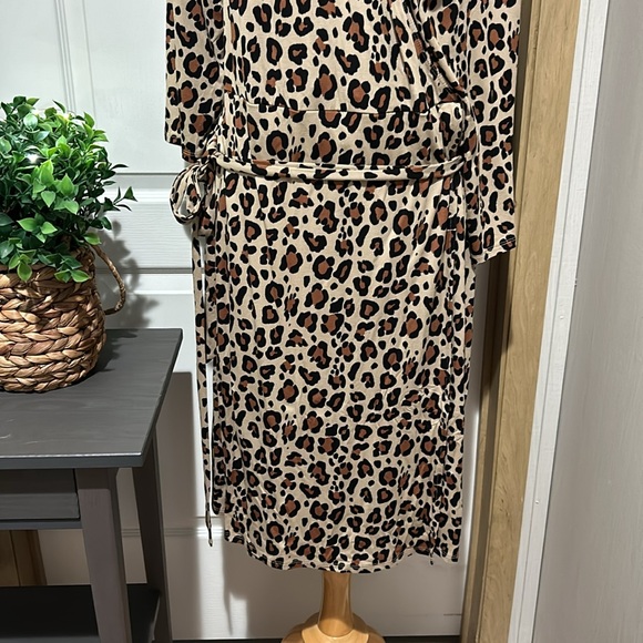 NWT Ava & Viv Leopard dress - Picture 3 of 12